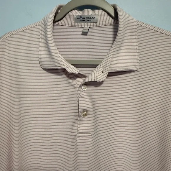 Peter Millar Summer Comfort Polo‎ Shirt Size L - Picture 2 of 6